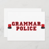 Grammar Police (Front/Back)