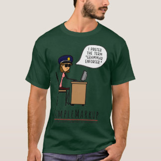 Grammar Police 2 T-Shirt