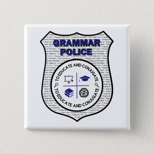 Grammar Police Button