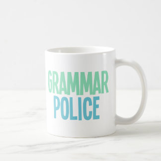 Grammar Police Coffee Mug