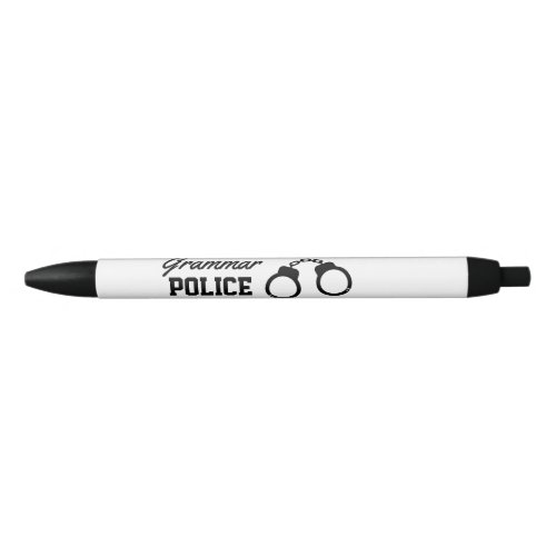 Grammar Police funny red ink pen for teacher