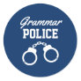 Grammar Police funny school teacher sticker