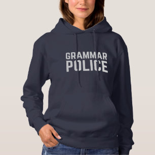 Grammar Police Hoodie