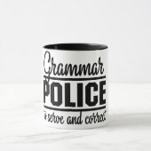 Grammar Police Mug (Center)