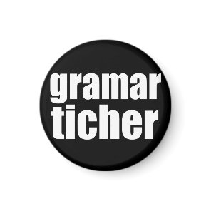 Grammar teacher joke magnet