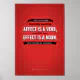 Grammarly Affect/Effect Poster | Zazzle