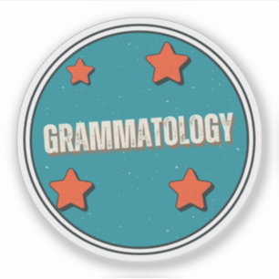 Grammatology Sticker