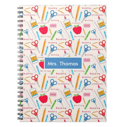 Grammer School Personalized Notepad Notebook