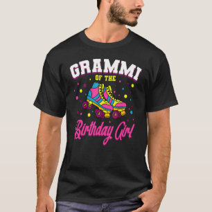 Grammi Of The Birthday Girl Roller Skates Bday Ska T-Shirt