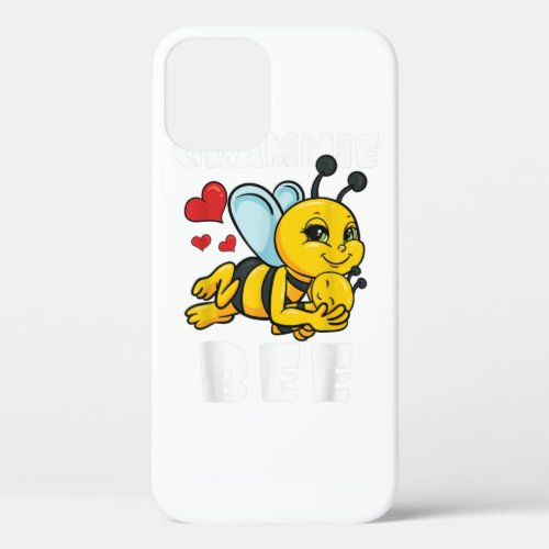 Grammie Bee Lover Matching Family Outfit Baby Anno iPhone 12 Case