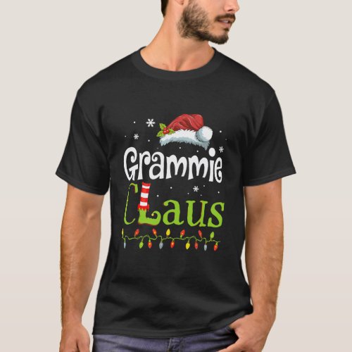 Grammie Claus Santa Grandma Funny Christmas Idea G T_Shirt