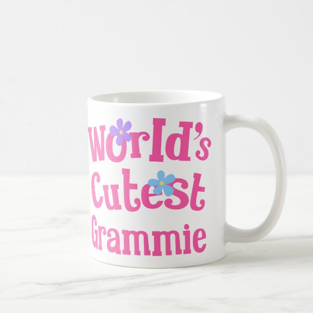 Grammie Gift Idea For Her (Worlds Cutest) Coffee Mug (Right)