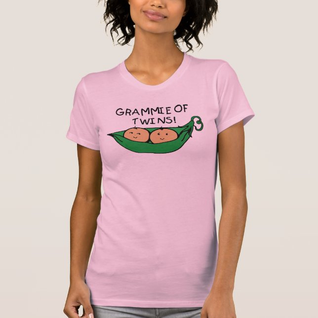  Grammie of Twins Pod T-Shirt (Front)