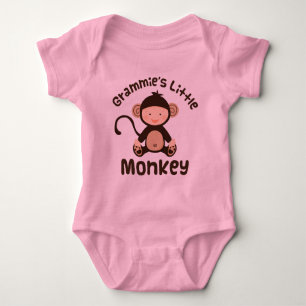 Grammies Little Monkey Baby Bodysuit