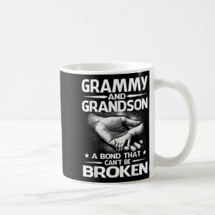 Grammy And Grandson A Bond That Can't Be Broken Coffee Mug