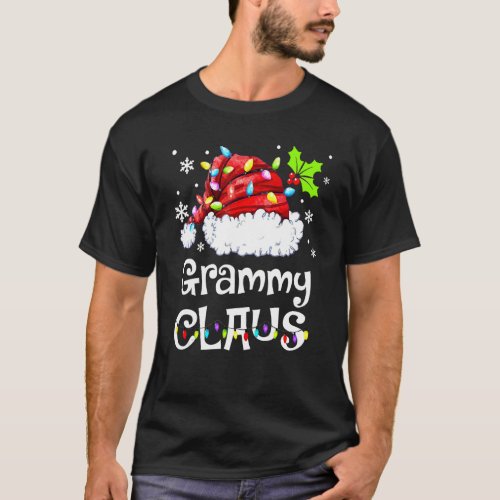 Grammy Claus  Christmas Pajama Family Matching Xma T_Shirt