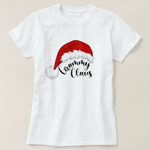 Grammy Claus Christmas Santa T_Shirt