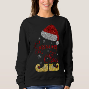 grammy Claus Matching Family Christmas X-mas Gift Sweatshirt