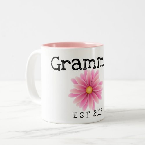 grammy est Two_Tone coffee mug