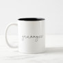 Grammy Established | Grandma Gift Two-Tone Coffee Mug