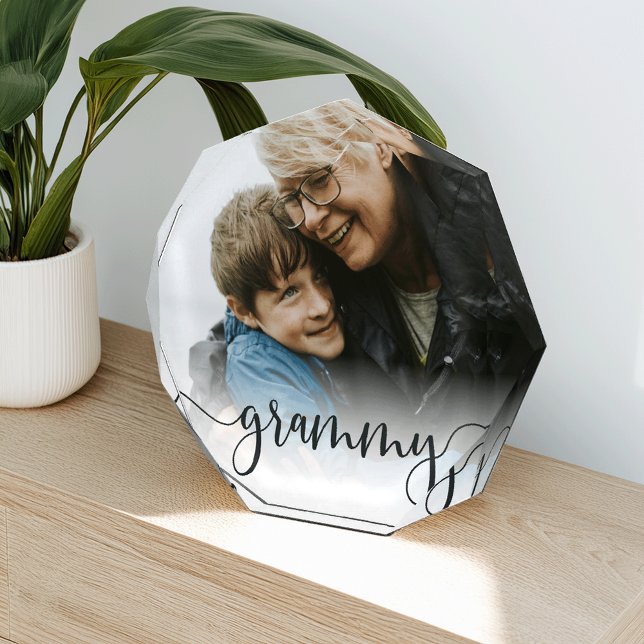 Grammy Grandma Script Overlay Photo Block (Creator Uploaded)