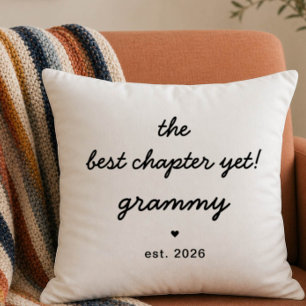 Grammy Pillow Gift   Best Chapter Yet
