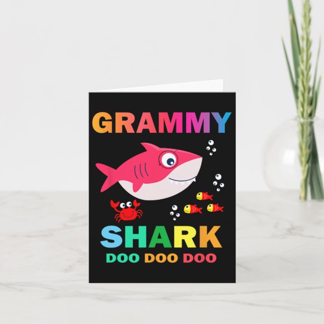 Grammy Shark  Card (Front)