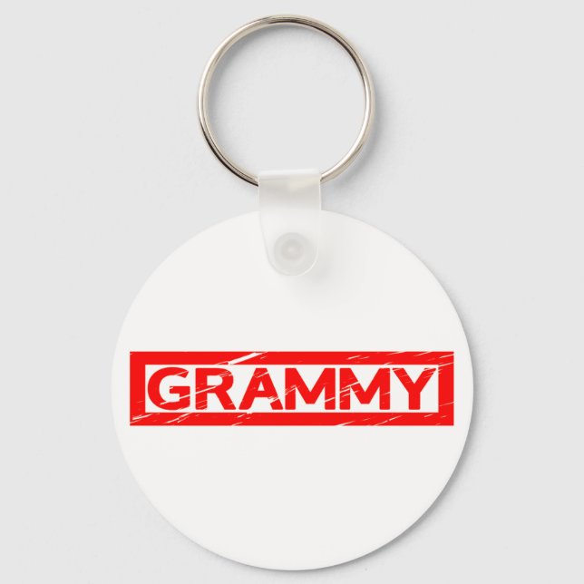 Grammy Stamp Keychain (Front)