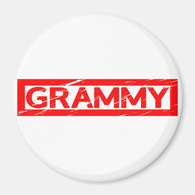 Grammy Stamp Magnet (Front)
