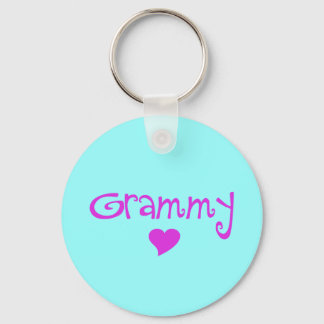 Grammy With Heart Keychain