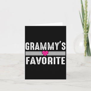 Grammy's Favorite  Card