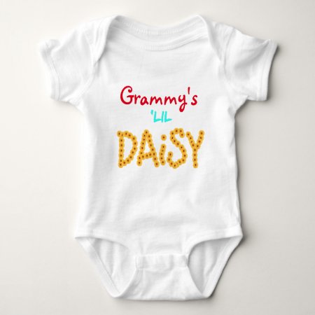 Grammy's Lil Daisy, Cute & Personalized! Baby Bodysuit