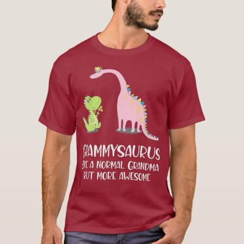 Grammysaurus like a normal grandma but more T_Shirt