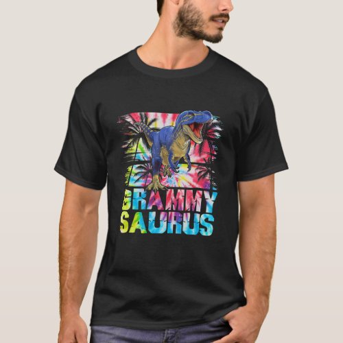 Grammysaurus T Rex Dinosaur Grammysaurus Matching T_Shirt