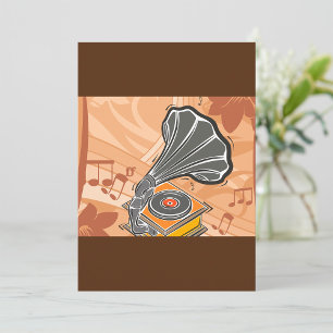 Gramophone Invitation