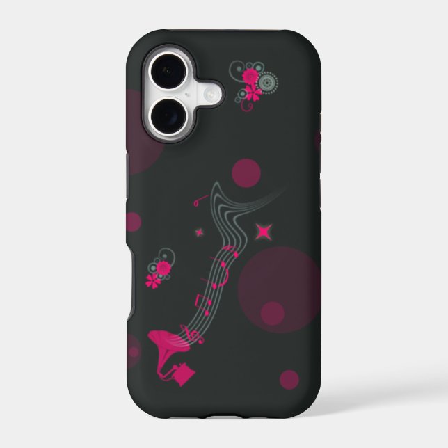 gramophone iphone case (Back)