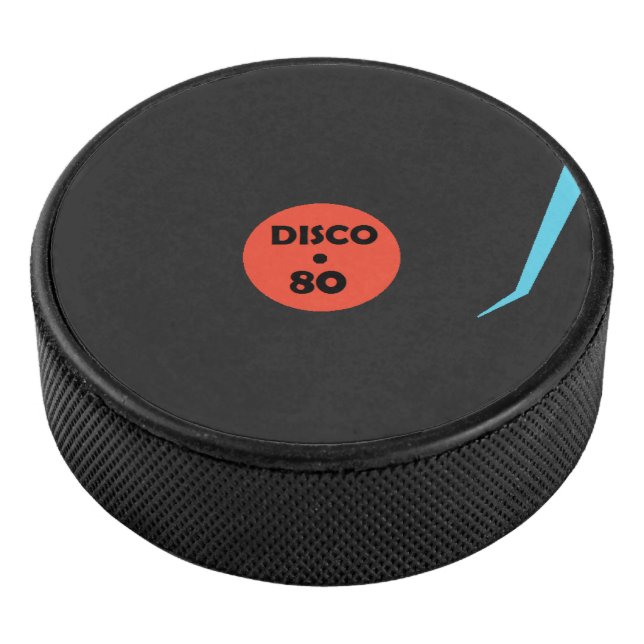 Gramophone Record Plates Funny Hockey Puck (3/4)