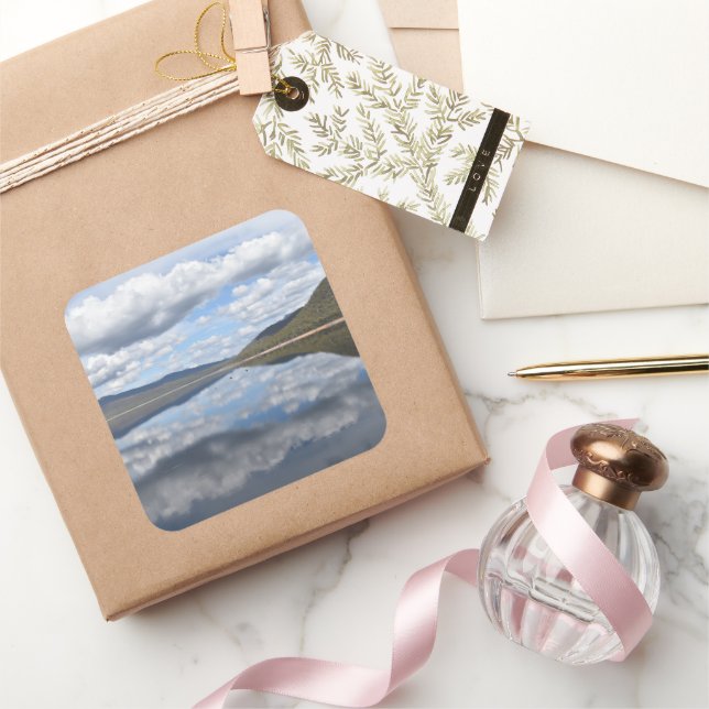 Grampians Reflected Square Sticker (Gifting)