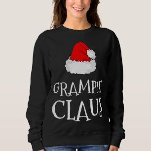 Grampie Claus Christmas Hat Family Group Matching Sweatshirt