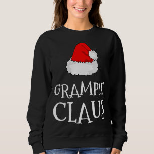 Grampie Claus Christmas Hat Family Group Matching  Sweatshirt
