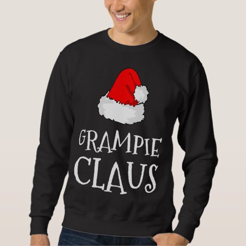 Grampie Claus Christmas Hat Family Group Matching  Sweatshirt