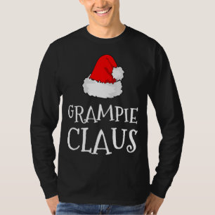 Grampie Claus Christmas Hat Family Group Matching T-Shirt