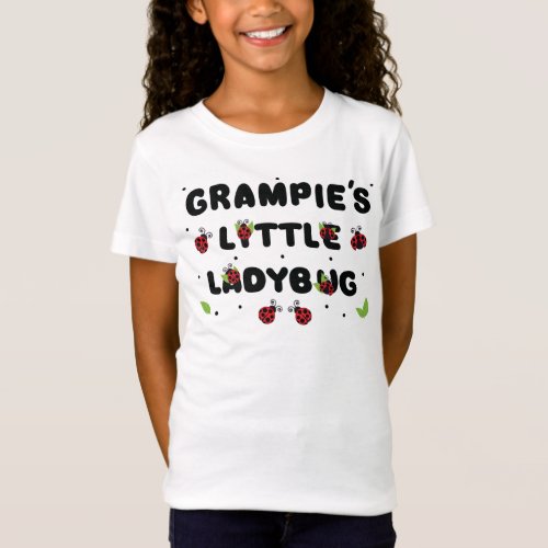 Grampies Little Ladybug _ Cute  T_Shirt