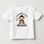 Grampies Little Monkey Toddler T-shirt