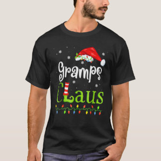 Gramps Claus Christmas Pajama Family Matching Xma T-Shirt