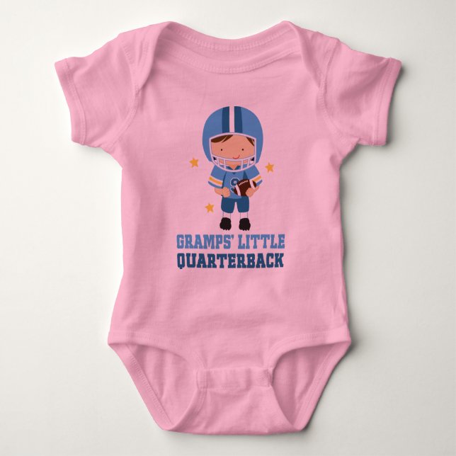 Gramps Little Quarterback Baby Bodysuit (Front)