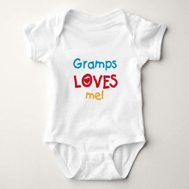 Gramps Loves Me T-shirts and Gifts (Front)