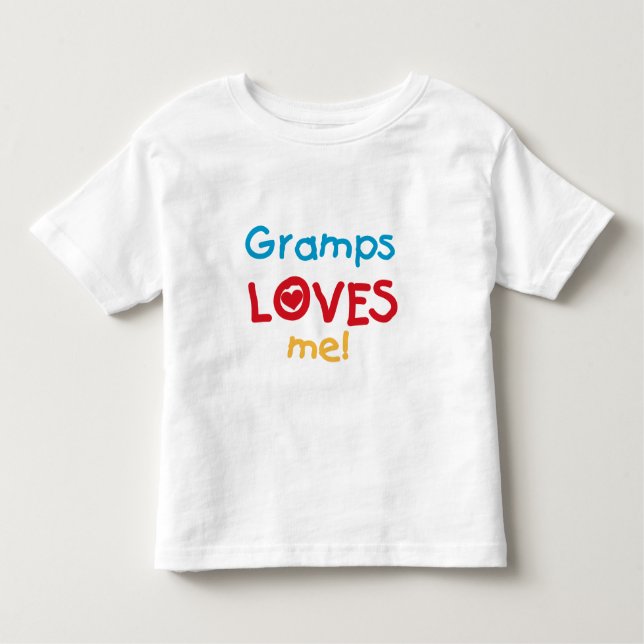 Gramps Loves Me T-shirts and Gifts (Front)