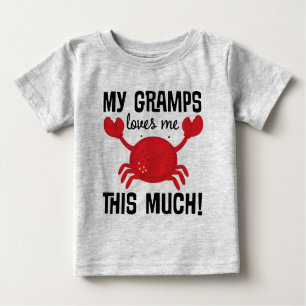 Gramps Loves Me This Much grandchild T-shirt