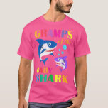Gramps Of The Baby Birthday Shark Gramps Shark Chr T-Shirt<br><div class="desc">Gramps Of The Baby Birthday Shark Gramps Shark Christmas Day  .</div>
